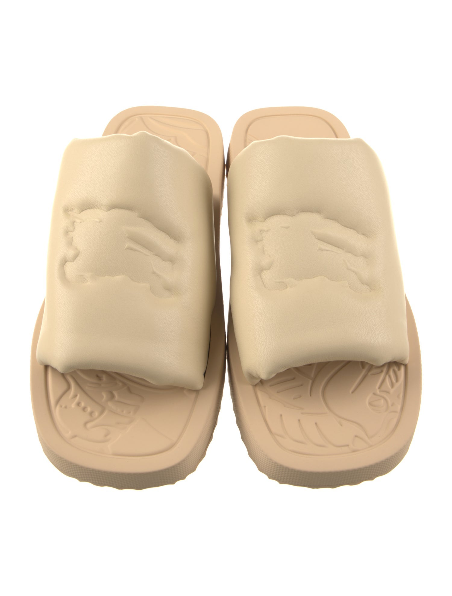Burberry Prorsum Leather Slides